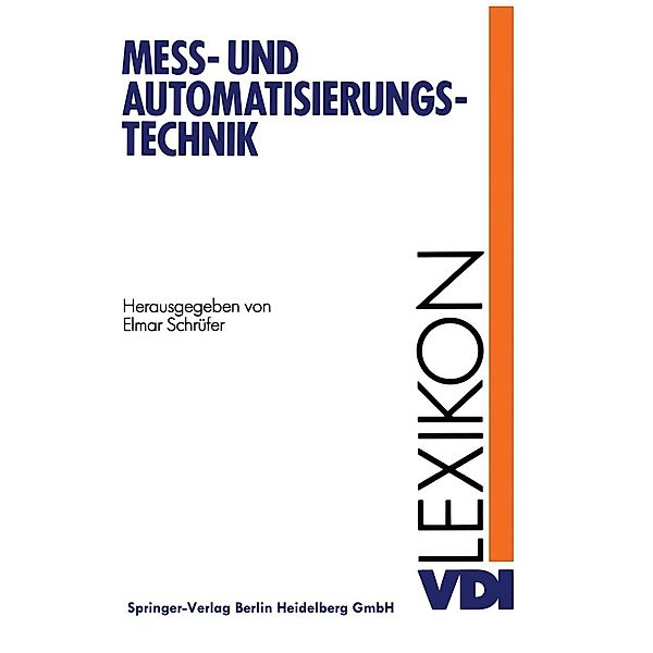 Lexikon Meß- und Automatisierungstechnik / VDI-Buch