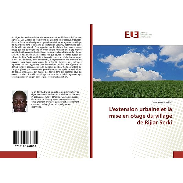 L'extension urbaine et la mise en otage du village de Rijiar Serki, Younoussi Ibrahim