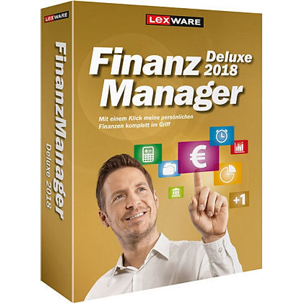 Lexware FinanzManager Deluxe 2017, CD-ROM