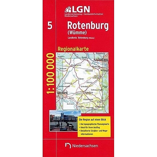 LGN Regionalkarte Rotenburg (Wümme)