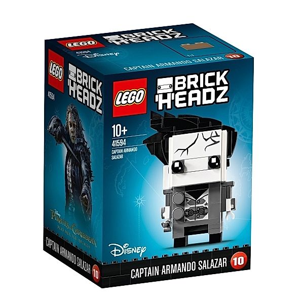 LEGO® LGO Brick Headz Captain Armando Salaza