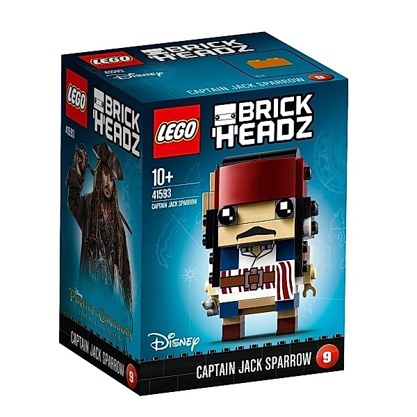 LEGO® LGO Brick Headz Captain Jack Sparrow