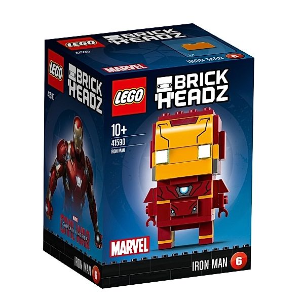 LEGO® LGO Brick Headz Iron Man