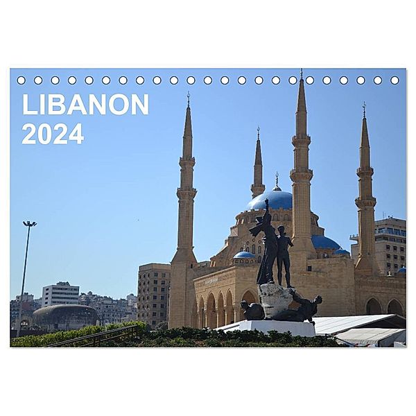 LIBANON 2024 (Tischkalender 2024 DIN A5 quer), CALVENDO Monatskalender, Oliver Weyer