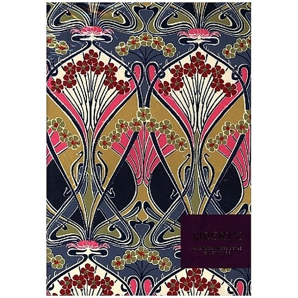 Liberty Ianthe Bloom B5 Handmade Embroidered Journal, Galison