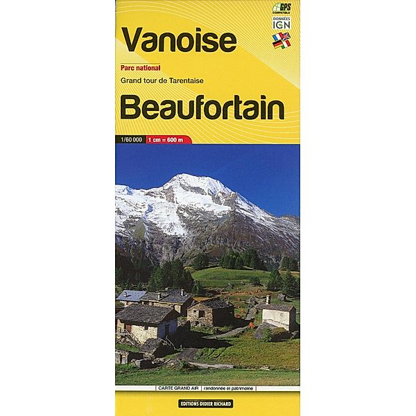 Libris Wanderkarte 04. Vanoise Parc National - Beaufortain 1 : 60 000