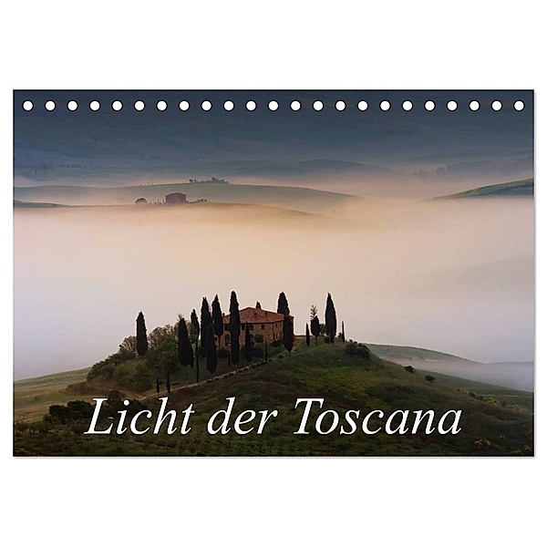 Licht der Toscana (Tischkalender 2024 DIN A5 quer), CALVENDO Monatskalender, Peter Schürholz