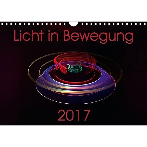 Licht in Bewegung (Wandkalender 2017 DIN A4 quer), Sven Gerard