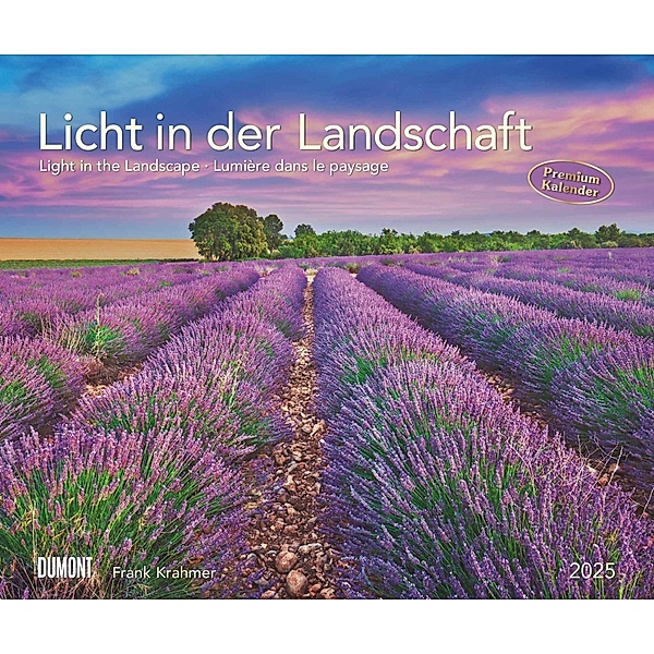 Licht in der Landschaft 2025 - Wandkalender 60,0 x 50,0 cm - Spiralbindung