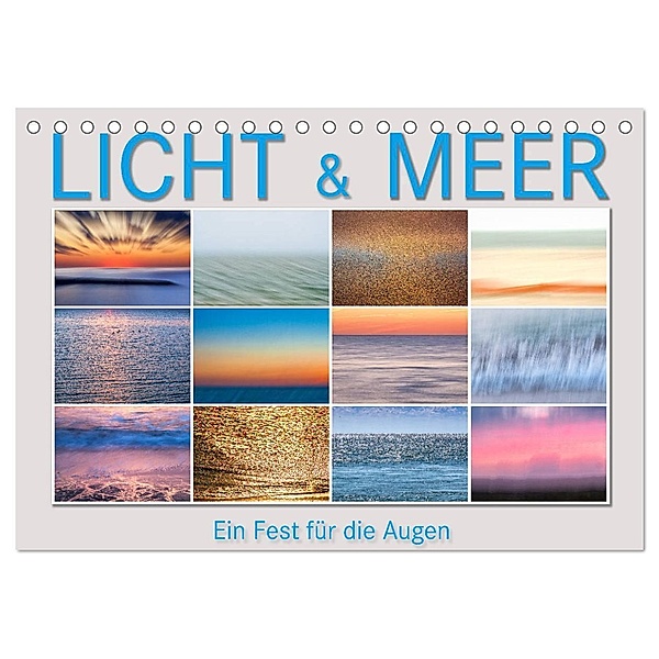 LICHT & MEER (Tischkalender 2024 DIN A5 quer), CALVENDO Monatskalender, Max Watzinger - traumbild -