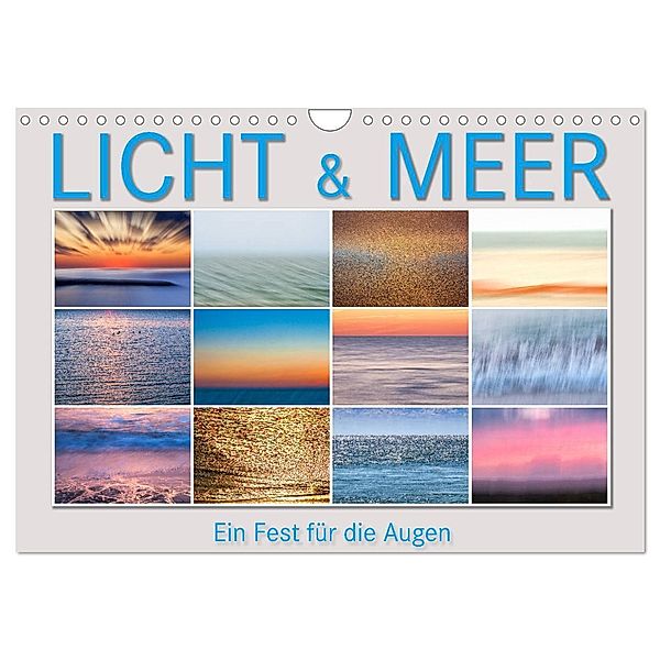 LICHT & MEER (Wandkalender 2024 DIN A4 quer), CALVENDO Monatskalender, Max Watzinger - traumbild -