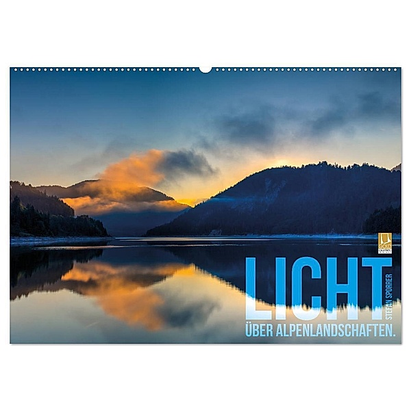 Licht über Alpenlandschaften (Wandkalender 2024 DIN A2 quer), CALVENDO Monatskalender, Stefan Sporrer