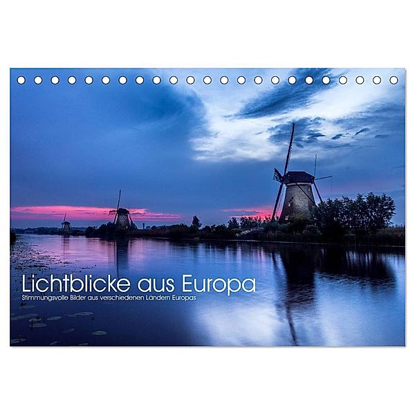 Lichtblicke aus Europa (Tischkalender 2024 DIN A5 quer), CALVENDO Monatskalender, Reemt Peters