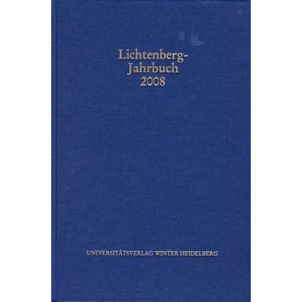 Lichtenberg-Jahrbuch 2008