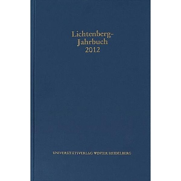 Lichtenberg-Jahrbuch 2012