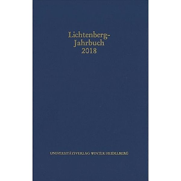 Lichtenberg-Jahrbuch 2018