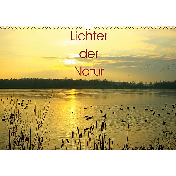 Lichter der Natur (Wandkalender 2019 DIN A3 quer), Vera Laake