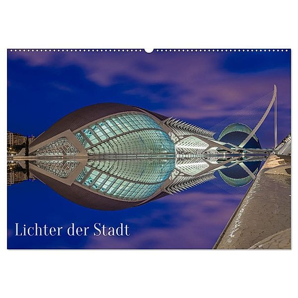 Lichter der Stadt (Wandkalender 2024 DIN A2 quer), CALVENDO Monatskalender, Calvendo, Rainer Pickhard