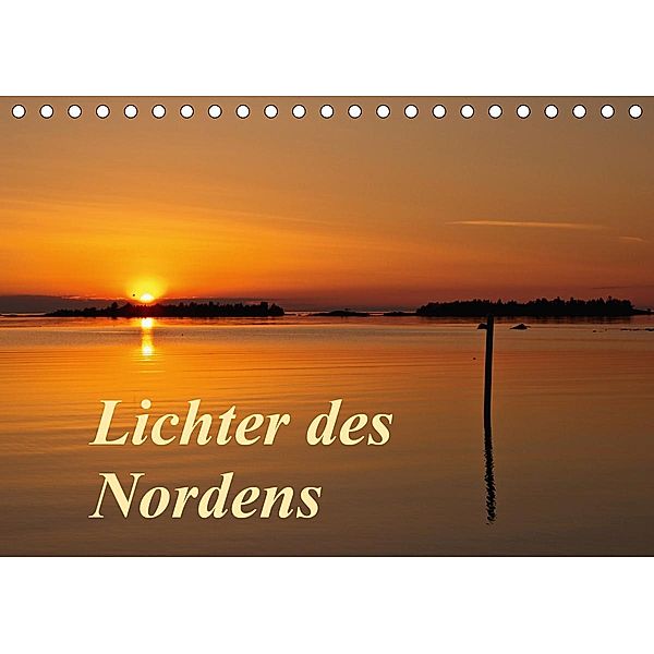Lichter des Nordens (Tischkalender 2021 DIN A5 quer), Anja Ergler