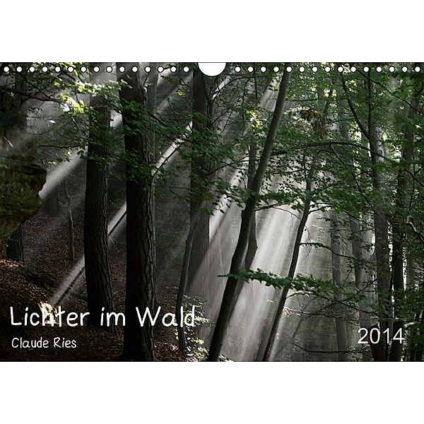 Lichter im Wald (Wandkalender 2014 DIN A4 quer), Claude Ries Luxemburg