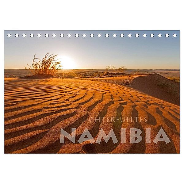 Lichterfülltes Namibia (Tischkalender 2024 DIN A5 quer), CALVENDO Monatskalender, Stephan Peyer