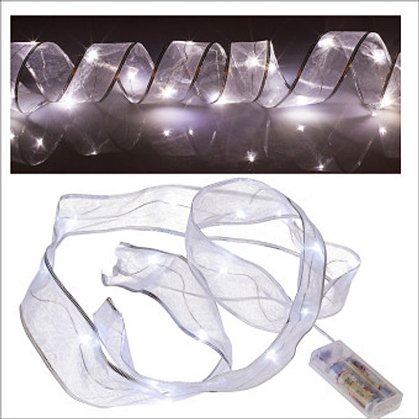 Lichterkette Organza mit 15 LED