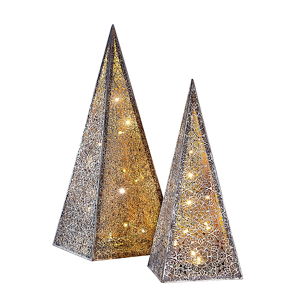 Lichterpyramide Ornament, 50 cm