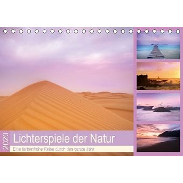 Lichterspiele der Natur (Tischkalender 2020 DIN A5 quer)