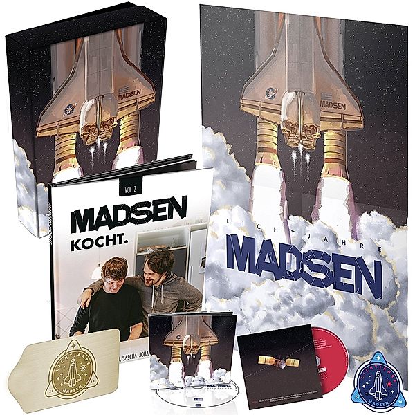 Lichtjahre (Limitierte 2CD-Box mit CD Digipack, Bonus CD und mehr), Madsen