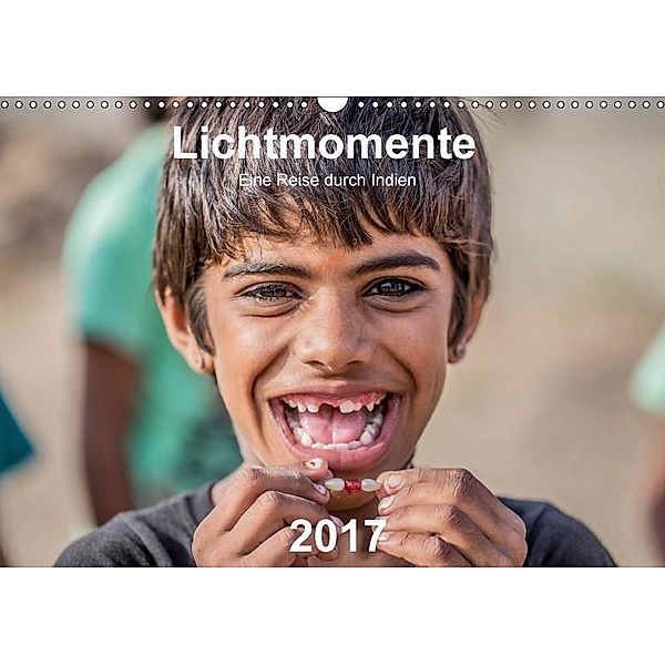 Lichtmomente - Eine Reise durch Indien (Wandkalender 2017 DIN A3 quer), Saskia Kraft