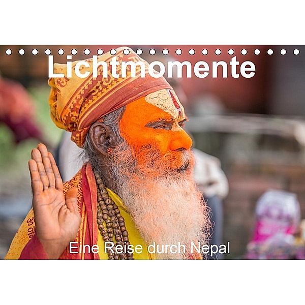 Lichtmomente - Eine Reise durch Nepal (Tischkalender 2020 DIN A5 quer), Saskia Kraft