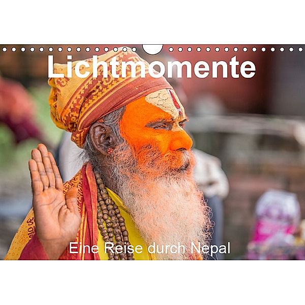 Lichtmomente - Eine Reise durch Nepal (Wandkalender 2019 DIN A4 quer), Saskia Kraft