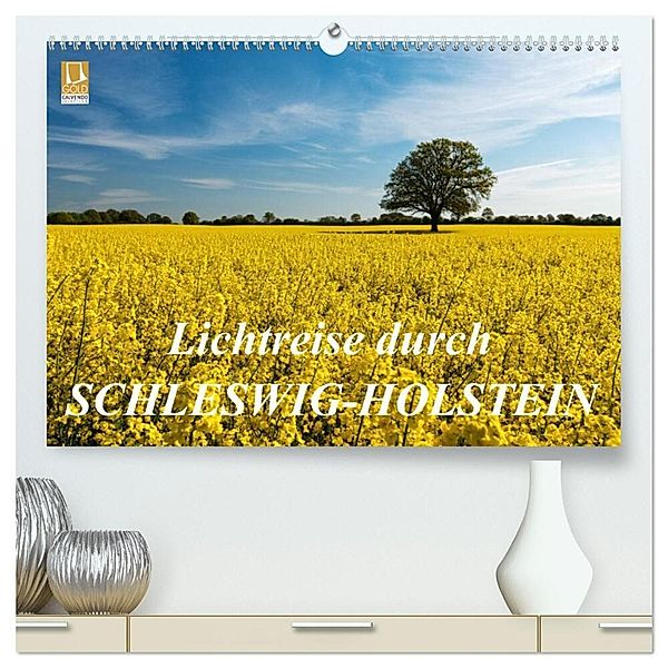 Lichtreise durch Schleswig-Holstein (hochwertiger Premium Wandkalender 2024 DIN A2 quer), Kunstdruck in Hochglanz, Nordbilder