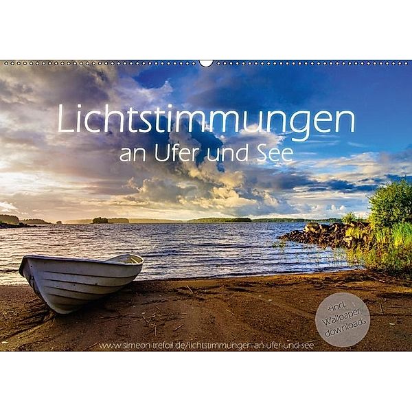 Lichtstimmungen an Ufer und See (Wandkalender 2017 DIN A2 quer), Simeon Trefoil