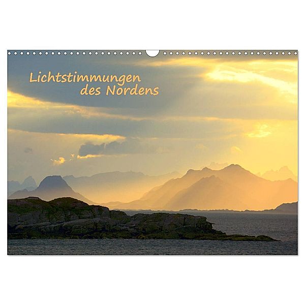 Lichtstimmungen des Nordens (Wandkalender 2024 DIN A3 quer), CALVENDO Monatskalender, Gugigei