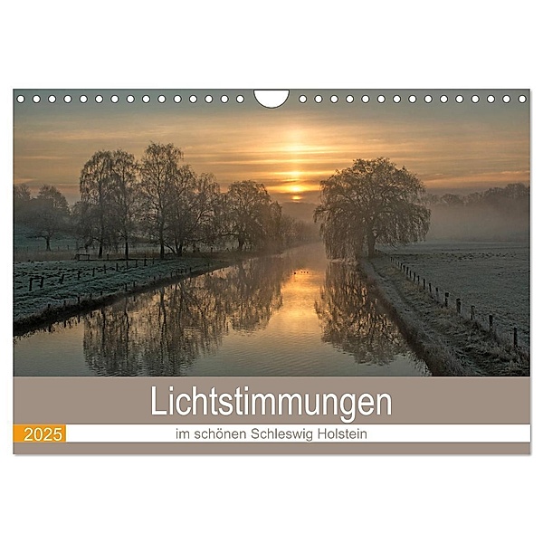 Lichtstimmungen im schönen Schleswig Holstein (Wandkalender 2025 DIN A4 quer), CALVENDO Monatskalender, Calvendo, Andrea Potratz