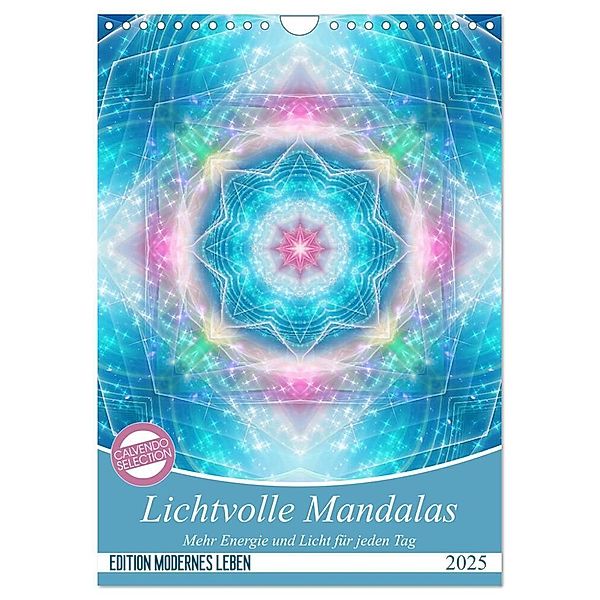 Lichtvolle Mandalas (Wandkalender 2025 DIN A4 hoch), CALVENDO Monatskalender, Calvendo, Gaby Shayana Hoffmann