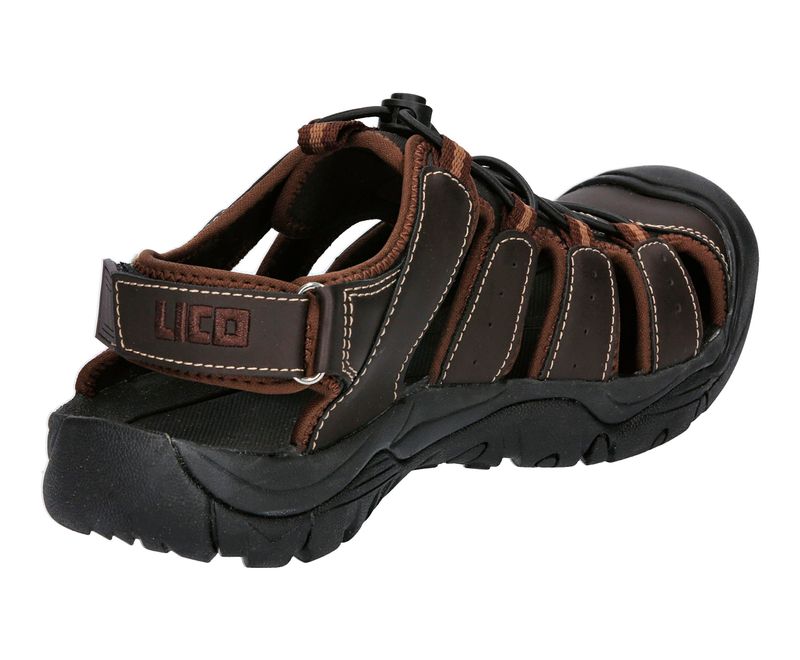LICO Trekking-Sandale Heinz Größe: 46 dunkelbraun | Weltbild.de