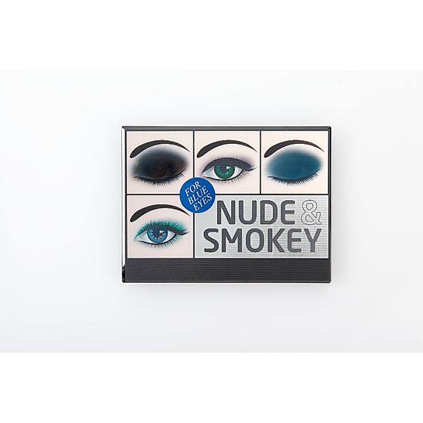 Lidschatten Palette Smokey Eyes für blaue Augen