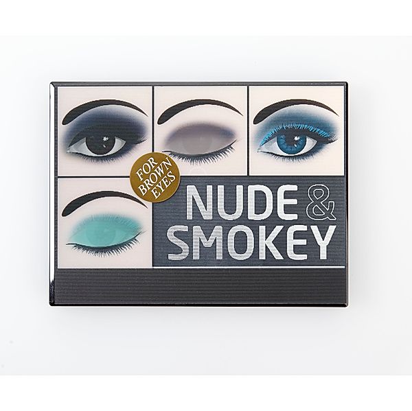 Lidschatten Palette Smokey Eyes für braune Augen