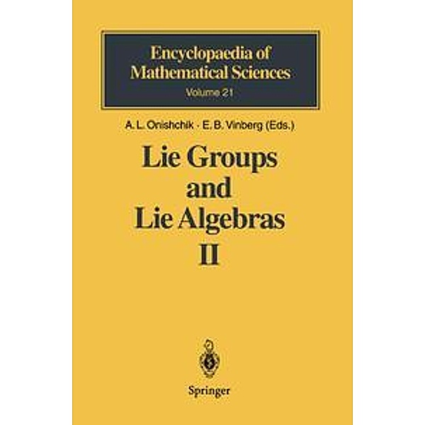 Lie Groups and Lie Algebras: Vol.2 Lie Groups and Lie Algebras II
