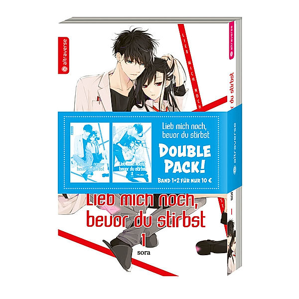 Lieb mich noch, bevor du stirbst Double Pack Band 1&2, 2 Teile, Sora