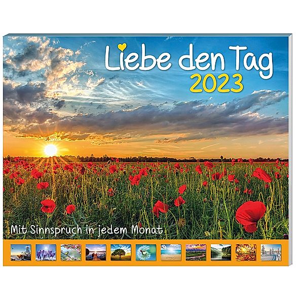 Liebe den Tag Kalenderpaket 2023, 9-teilig