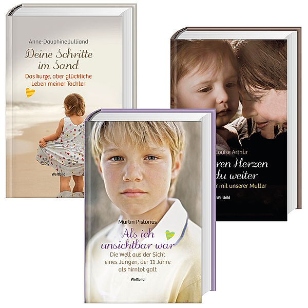 Liebe & Familie 3er Package, Tim Arthur, Louise Arthur, Martin Pistorius, Anne-Dauphine Julliand