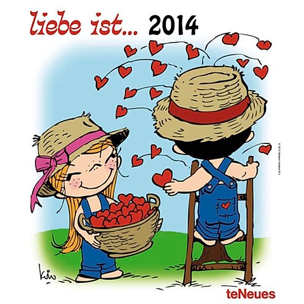 Liebe ist . . . , Broschürenkalender 2014, Kim Casali