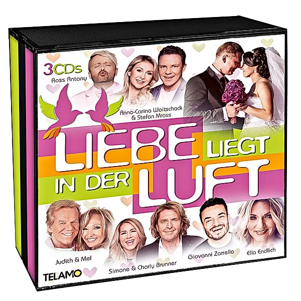 Liebe liegt in der Luft (3CD-Box), Diverse Interpreten