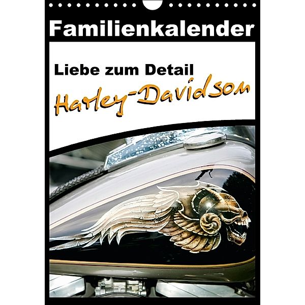 Liebe zum Detail: Harley-Davidson (Wandkalender 2014 DIN A4 hoch)