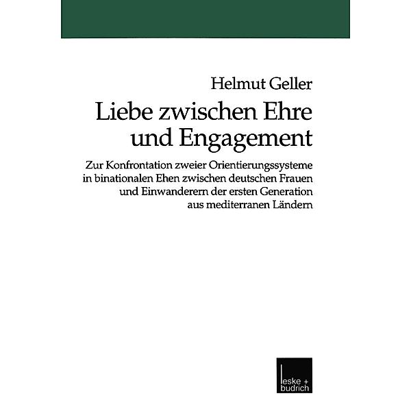 Liebe zwischen Ehre und Engagement, Helmut Geller