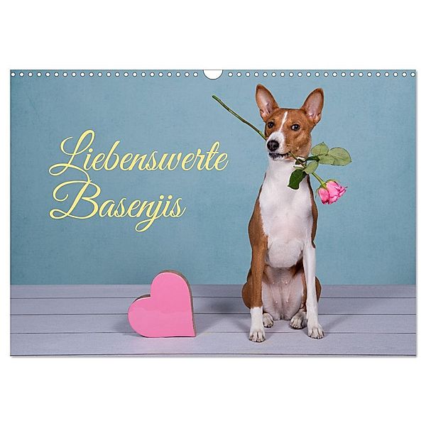 Liebenswerte Basenjis (Wandkalender 2024 DIN A3 quer), CALVENDO Monatskalender, Angelika Joswig