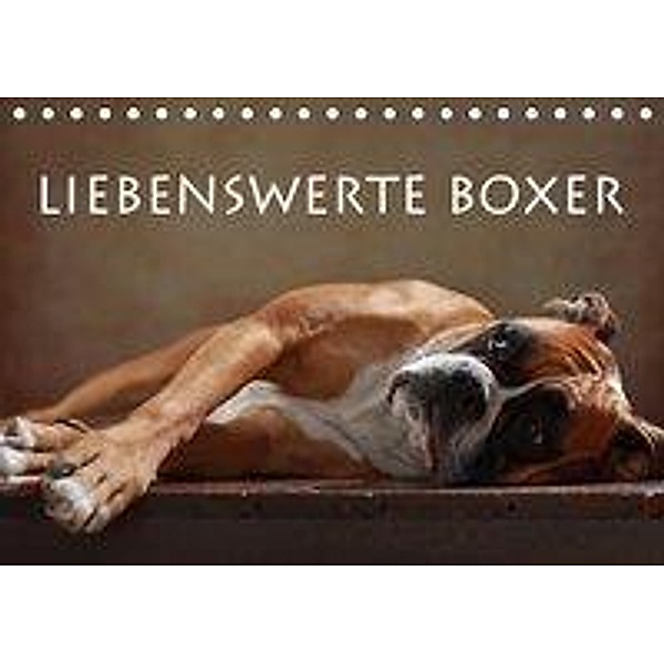 Liebenswerte Boxer (Tischkalender 2020 DIN A5 quer), Jana Behr